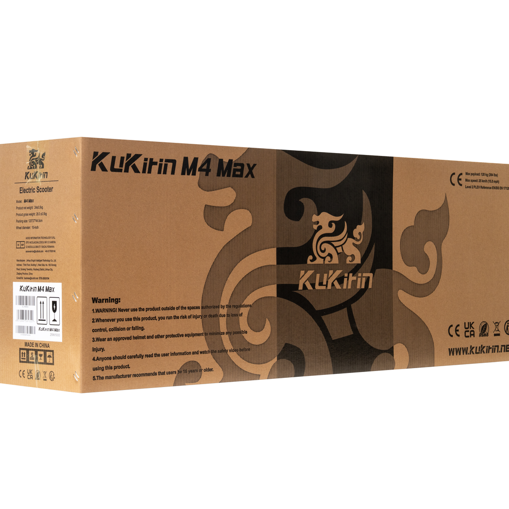 KuKirin M4 Max 2025 48V 18Ah Akku, 800W